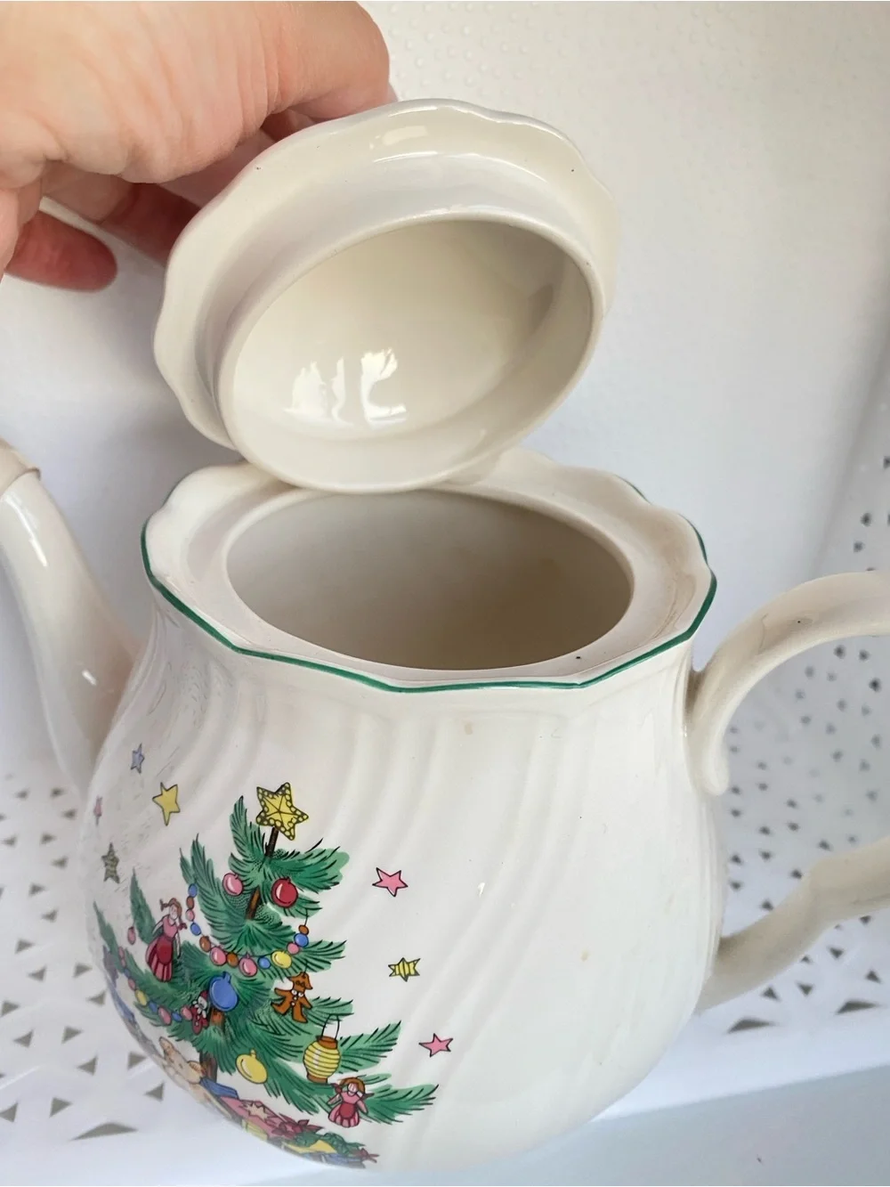 1940 Nikko Japan Collection Holiday Vintage XL Tea Pot NEW